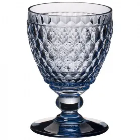 Фото: Бокалы для белого вина Villeroy&Boch Boston Coloured blue 230 мл, 4 шт.