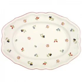 Фото: Блюдо овальное Villeroy&Boch Petite Fleur 37 cм