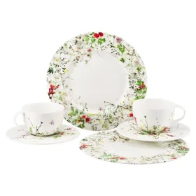 Фото: Кофейный набор на 2 персоны Rosenthal Brillance Fleurs Sauvages 6 предметов