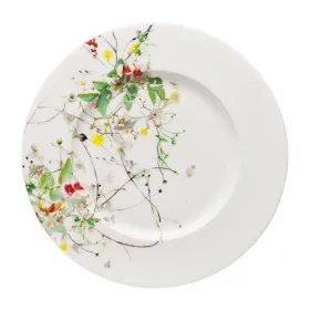 Фото: Пирожковая тарелка с бортами Rosenthal Brillance Fleurs Sauvages 19 см