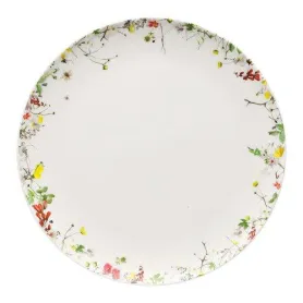 Фото: Столовая тарелка без бортов Rosenthal Brillance Fleurs Sauvages 27 см