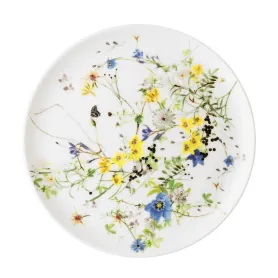 Фото: Пирожковая тарелка без бортов Rosenthal Brillance Fleurs des Alpes 18 см