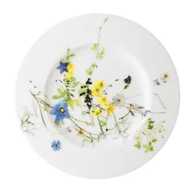 Фото: Пирожковая тарелка с бортами Rosenthal Brillance Fleurs des Alpes 19 см