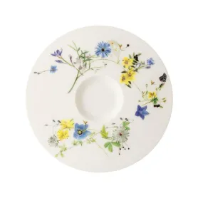 Фото: Блюдце к кофейной чашке Rosenthal Brillanсe Fleurs des Alpes 15,5 см