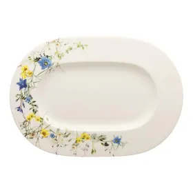 Фото: Блюдо овальное Rosenthal Brillance Fleurs des Alpes 34 x 24 см