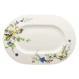 Фото: Блюдо овальное Rosenthal Brillance Fleurs des Alpes 41 x 29 см