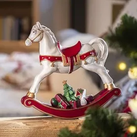 Фото: Фигурка декоративная "Лошадка-качалка" Christmas Toys 32,8 х 10,8 х 32,5 см