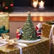 Фото: Декоративный подсвечник Christmas Toys "Санта у ели" 20 x 17 x 23 см