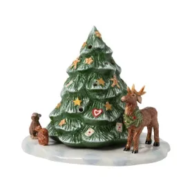 Фото: Подсвечник Christmas Toys "Лесные звери у ели" 23 х 17 х 17 см