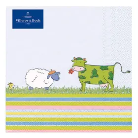 Фото: Салфетки для ланча Farm Animals 33 х 33 см, 20 шт.