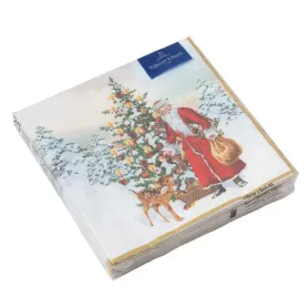 Фото: Салфетки для ланча Winter Specials "Санта с елью" 33 х 33 см, 20 шт.