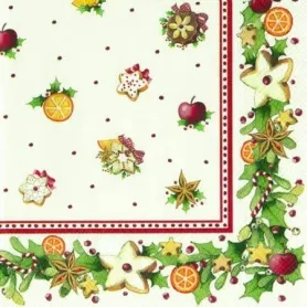 Фото: Салфетки для ланча Villeroy&Boch Christmas Bakery 33 х 333 см, 20 шт.