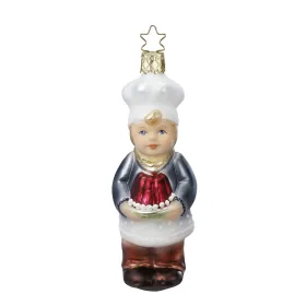 Фото: Елочная игрушка INGE GLAS "Пеку пирог" 12 см