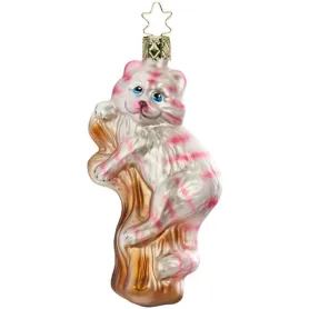 Фото: Елочная игрушка INGE GLAS "Чеширский кот" 11 см