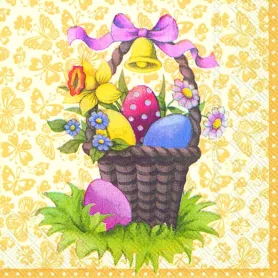 Фото: Коктейльные салфетки Easter Spring Fantasy 25 х 25 см, 20 шт.