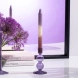 Фото: Подсвечник Like Home лиловый, 8 х 16 см