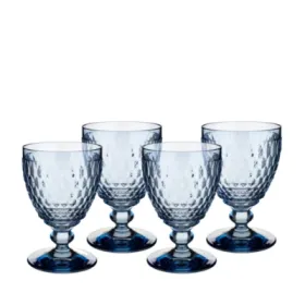 Фото: Бокалы Villeroy&Boch Boston Coloured blue для красного вина 310 мл, 4 шт.