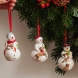 Фото: Набор елочных украшений Nostalgic Ornaments "Снеговики" 3 шт.