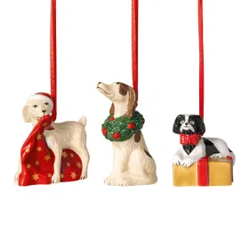 Фото: Набор елочных украшений Nostalgic Ornaments "Собаки" 3 шт.
