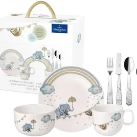 Фото: Набор детской посуды Villeroy&Boch "Walk like an elephant" 7 пр.