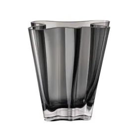 Фото: Ваза для цветов Rosenthal Flux серая 26 см