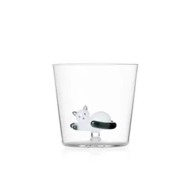 Фото: Стакан Ichendorf Milano Tabby Cat white/ smoke 350 мл
