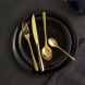 Фото: Набор столовых приборов Sambonet Taste Gold 24 пр.