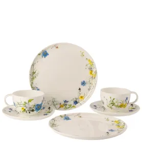 Фото: Чайный набор Rosenthal Brillance Fleurs des Alpes 6 пр.