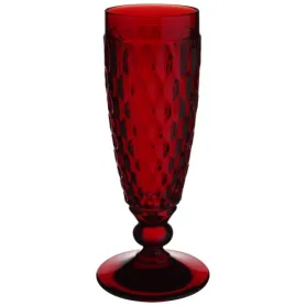Фото: Бокалы Villeroy&Boch Boston Coloured red для шампанского 150 мл, 4 штуки
