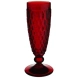 Фото: Бокалы Villeroy&Boch Boston Coloured red для шампанского 150 мл, 4 штуки