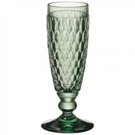 Фото: Бокалы Villeroy&Boch Boston Coloured green для шампанского 150 мл, 4 штуки