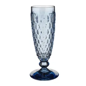 Фото: Бокалы Villeroy&Boch Boston Coloured blue для шампанского 150 мл, 4 штуки
