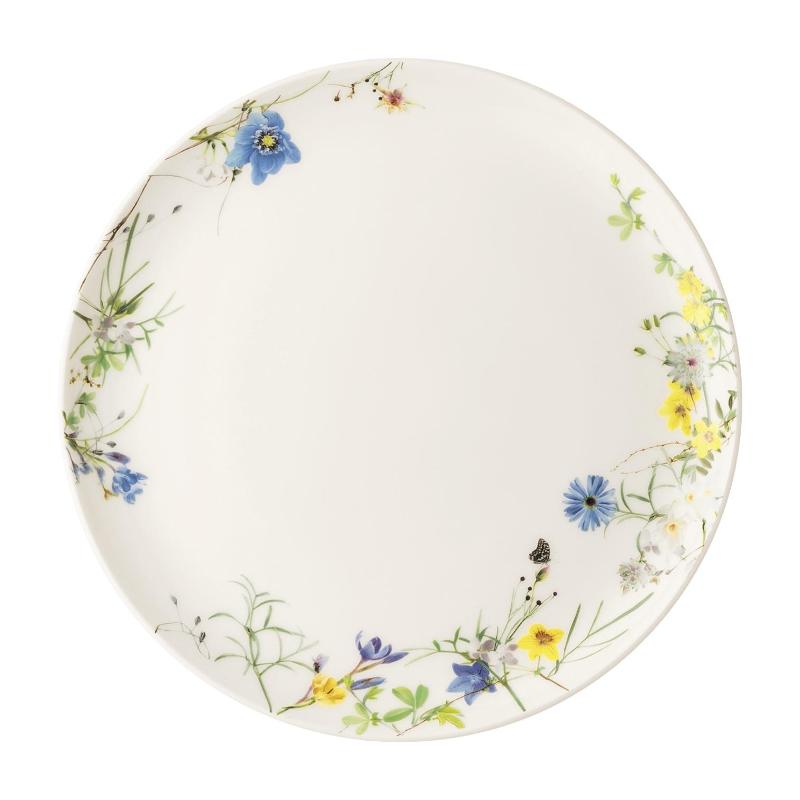 Десертная тарелка без бортов Rosenthal Brillance Fleur des Alpes 21 см