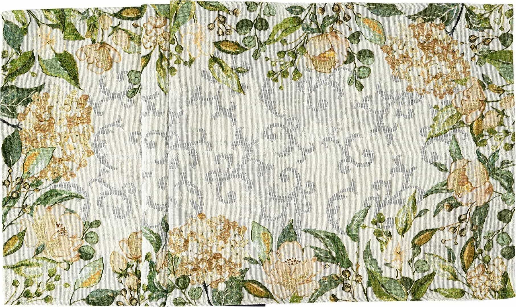Гобеленовая дорожка Sander TABLE + HOME Love Flowers 49 х 143 см